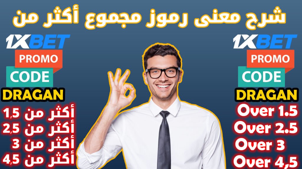 شرح معنى رمز +1.5 و +2 و +2.5 في المراهنات على منصة 1XBET